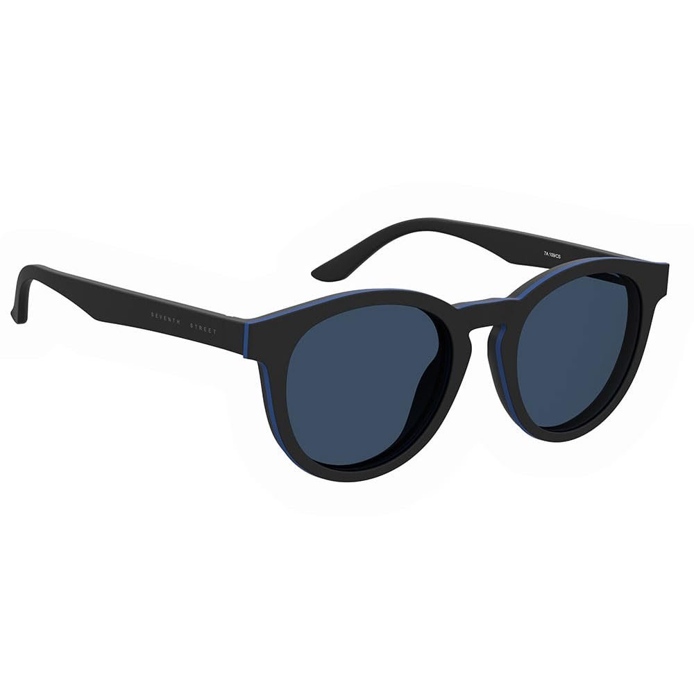 Солнцезащитные очки Unisex Seventh Street 7a 109/Cs 50/20/145 MTBLK Blue, фото №3