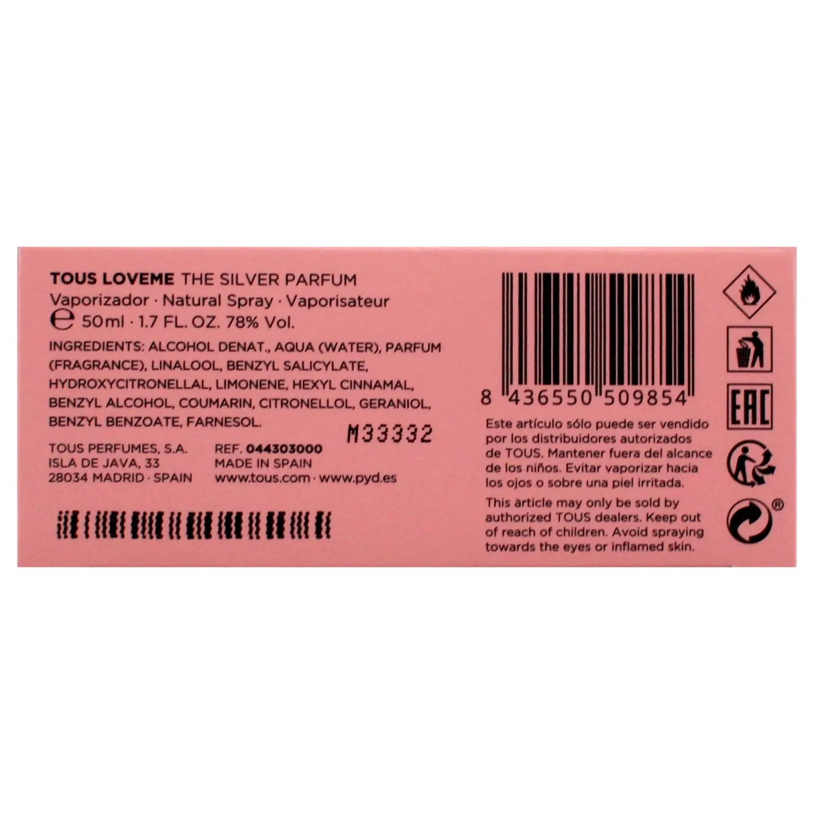 Парфумована вода Tous LoveMe The Silver 50 мл, фото №8