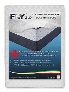 Наматрасник Трикотажный жаккардовый на резинке tex Family Fly 2.0 Односпальный - Фото 1