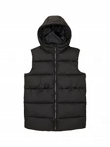 Жилет з капюшоном стьобаний для дівчат TOM TAILOR - Фото 1