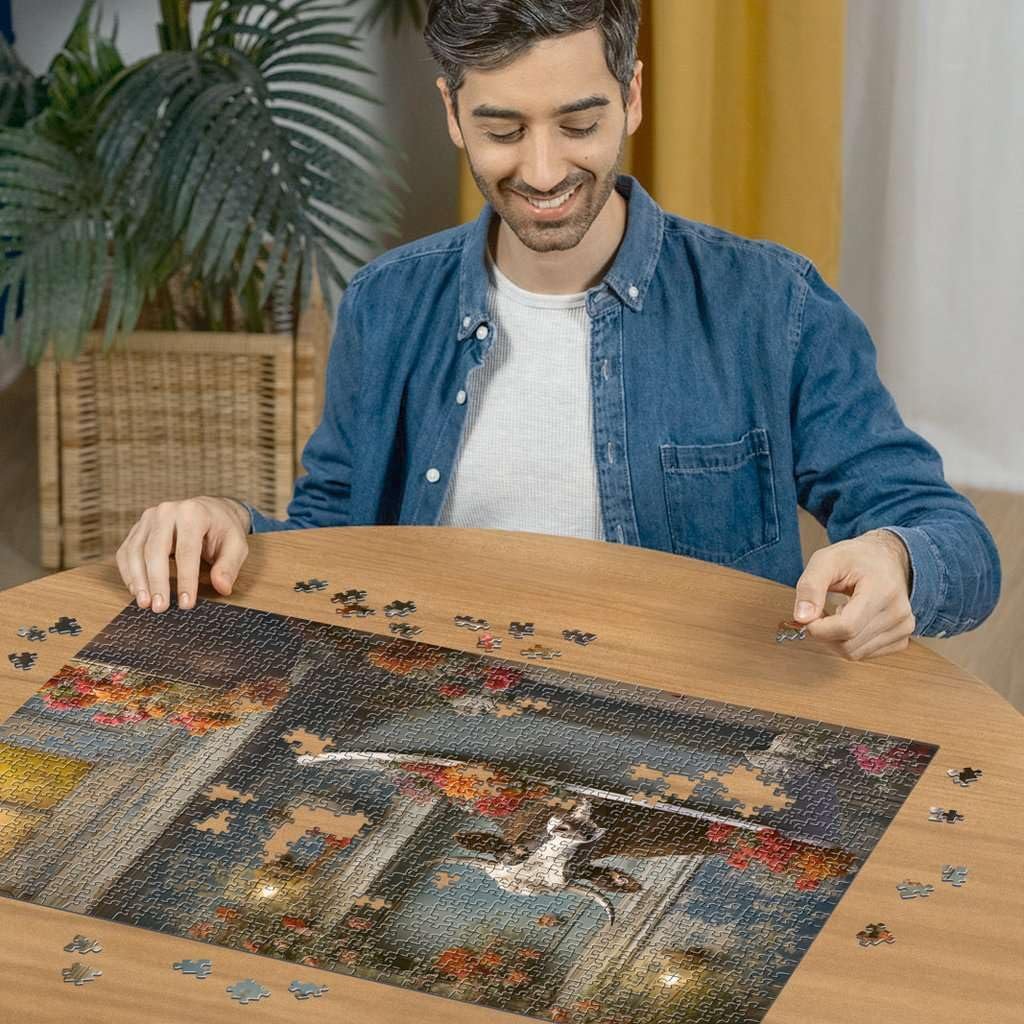 Пазл Ravensburger 12000782 "Корова у ванній" 1000 елементів, фото №3