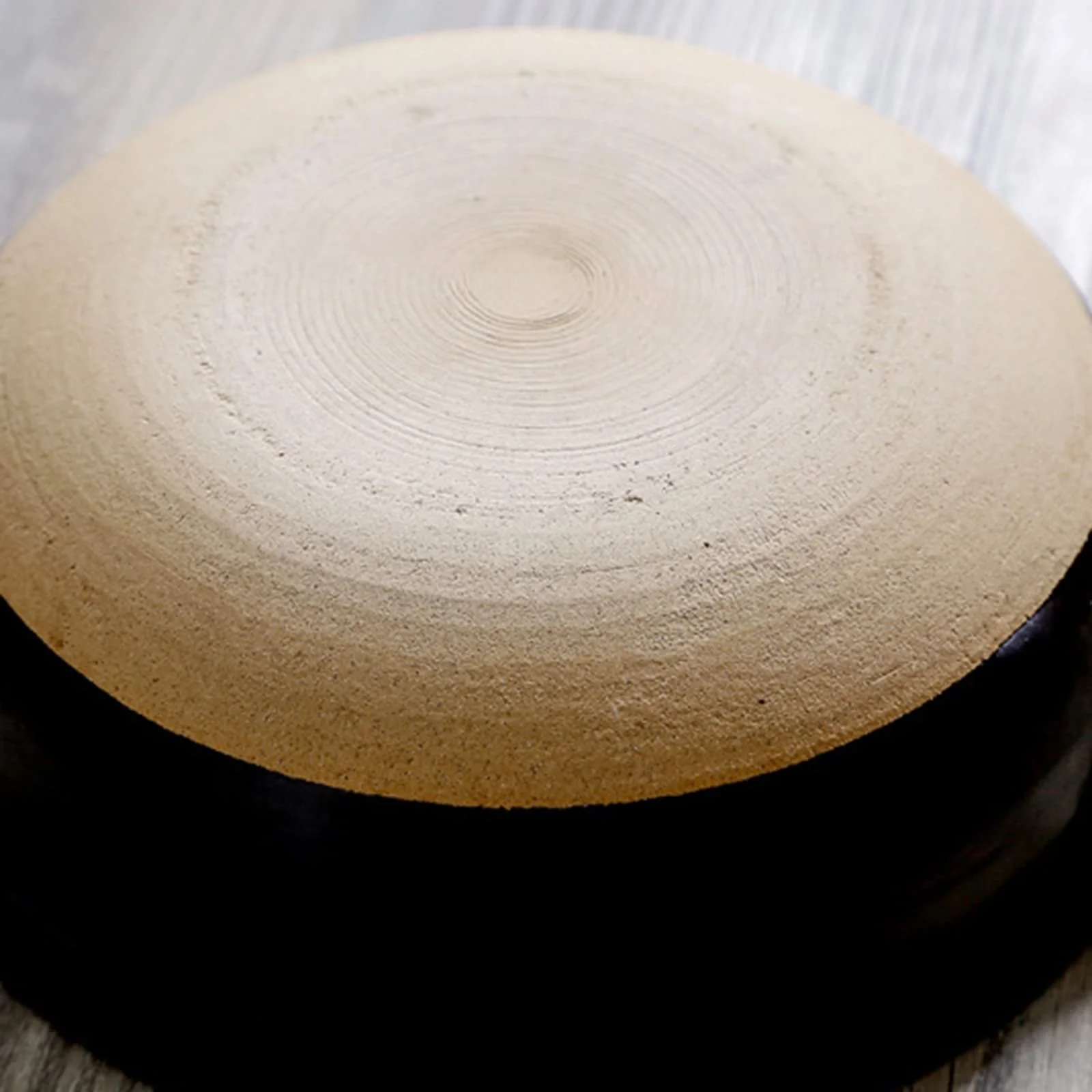 Кастрюля керамическая Donabe 0.9 л с крышкой японская из глазурованной керамики, фото №6