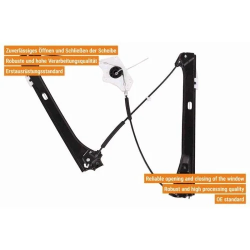 Склопідйомник VAICO V10-7608 AUDI SEAT SKODA VW VAG, фото №3 Склопідйомник VAICO V10-7608 AUDI SEAT SKODA VW VAG, фото №3