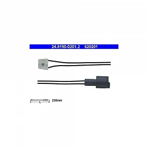 Датчик износа тормозных колодок ATE 24.8190-0201.2 для BMW передняя ось - Фото 1