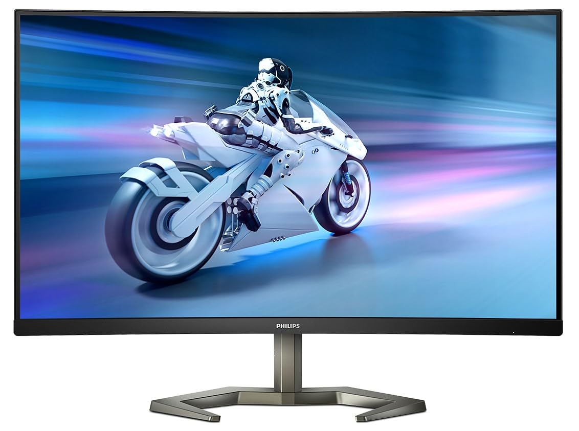 Монітор Philips Evnia 27M1C5500VL 27 дюймів QHD вигнутий ігровий чорний, фото №2