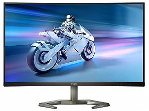 Монітор Philips Evnia 27M1C5500VL 27 дюймів QHD вигнутий ігровий чорний synthetic.ua - Фото 1