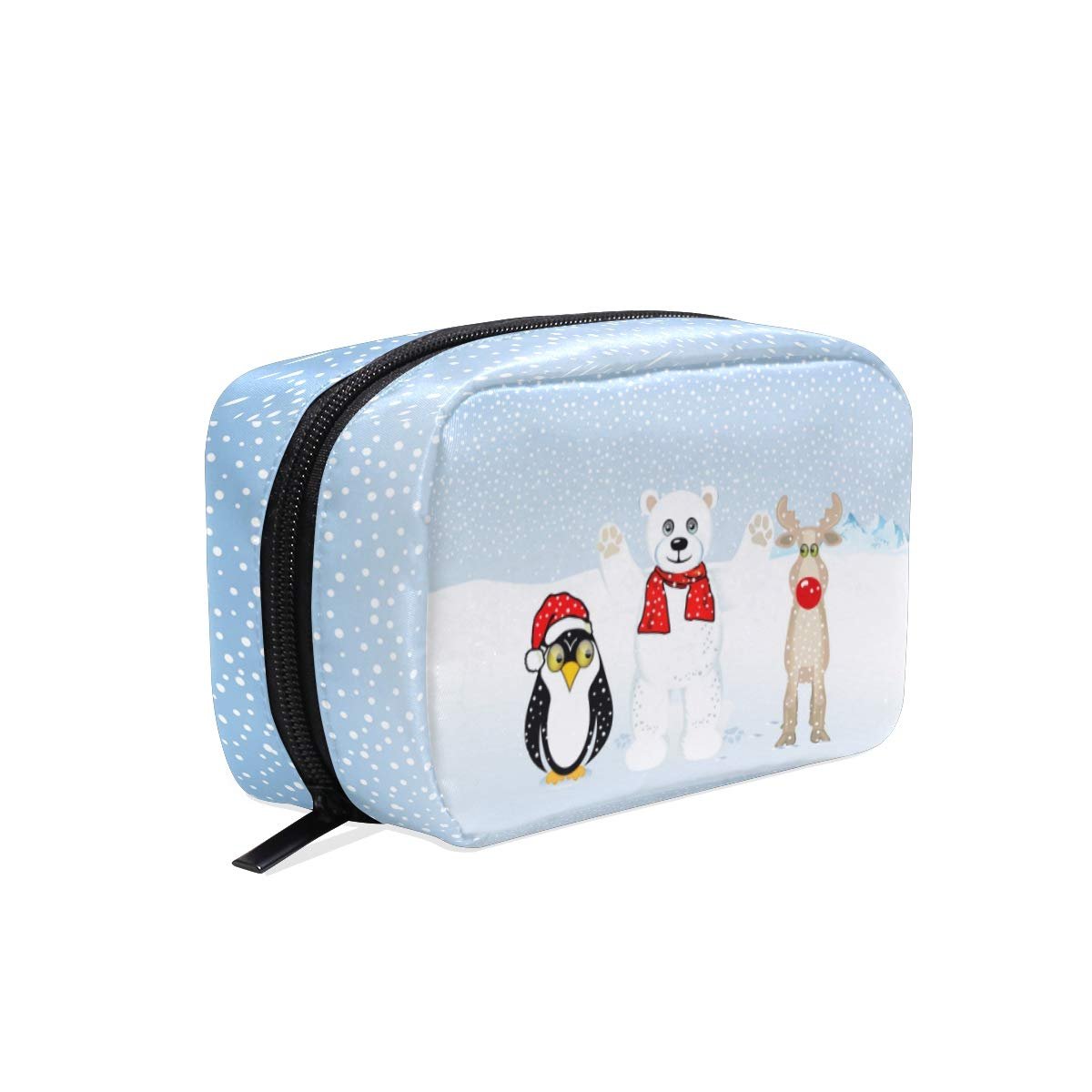 Косметичка Mnsruu Пінгвін, Ведмідь і Північний олень, фото №1 Косметичка Mnsruu Пінгвін, Ведмідь і Північний олень, фото №1