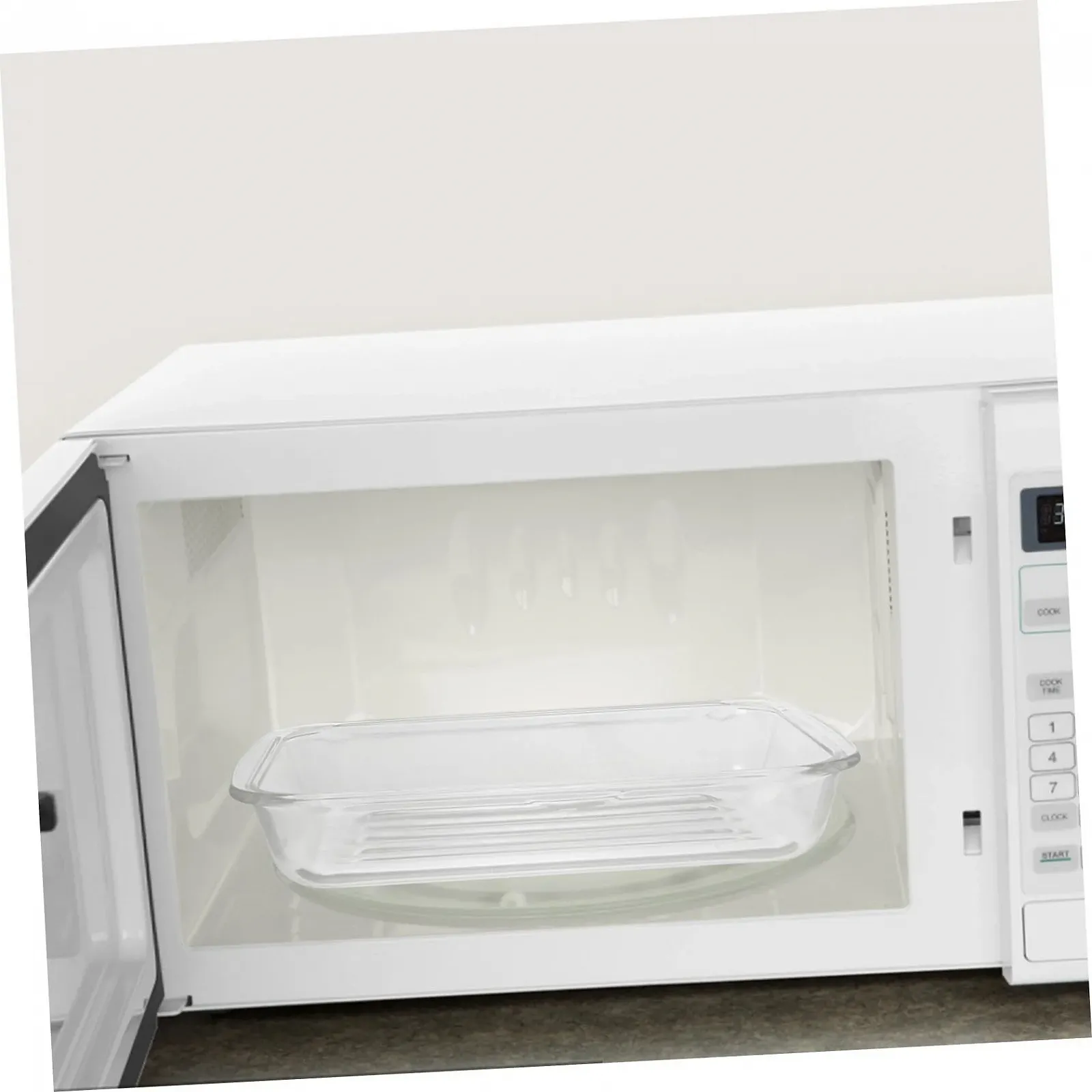 Форма для запікання велика із загартованого термостійкого скла для духовки та мікрохвильової печі, фото №6