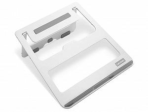 Подставка для ноутбука Lenovo Portable Aluminum (GXF0X02618) серебристая synthetic.ua - Фото 1