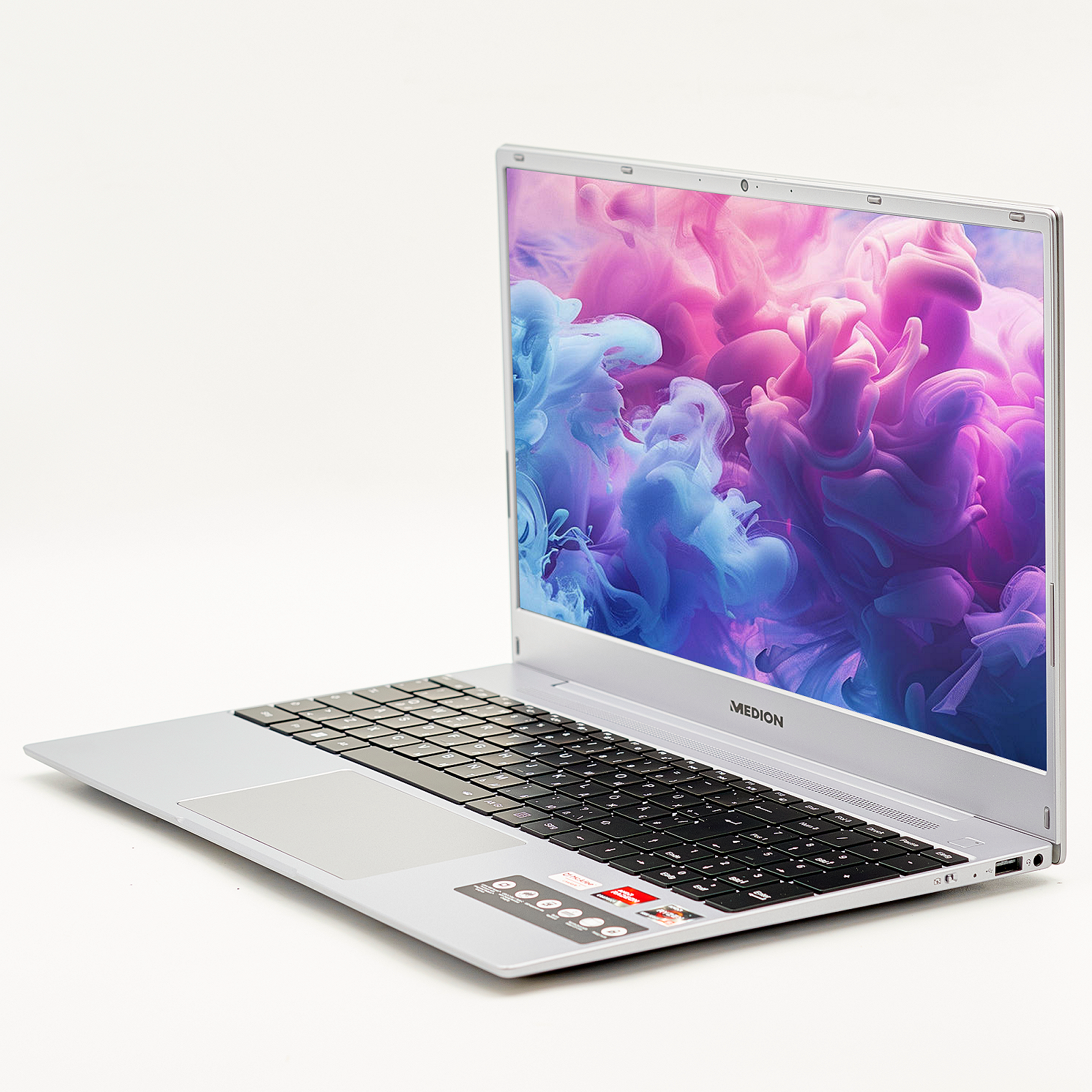 Ноутбук Medion E15309 AMD Ryzen 5 5500U 8 ГБ RAM 512 ГБ SSD AMD Radeon Graphics Металлический корпус Б/У Win10 15.6 дюймов, фото №4