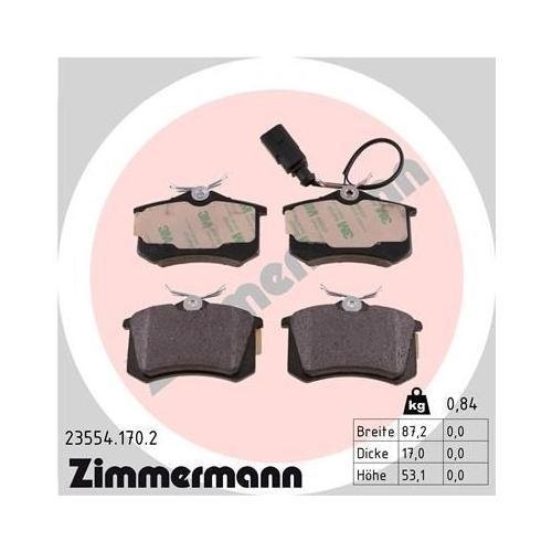 Гальмівний диск ZIMMERMANN COAT Z 250.1346.20 передня вісь, фото №6