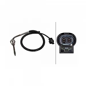 Датчик температуры отработавших газов HELLA 6PT 010 376-891 для MERCEDES-BENZ SMART - Фото 1