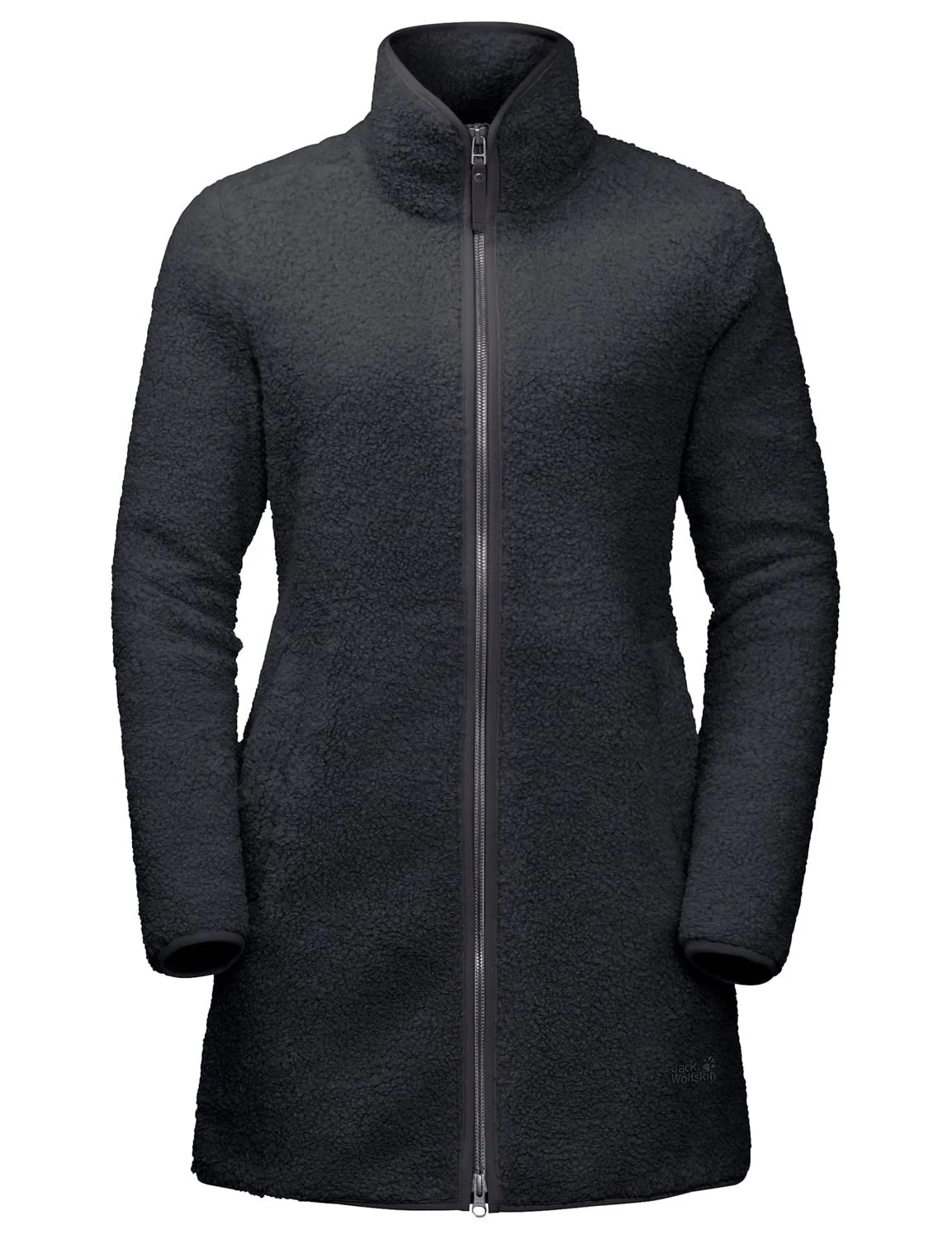 Жіноче пальто з флісу Jack Wolfskin High Cloud Coat W, фото №4 Жіноче пальто з флісу Jack Wolfskin High Cloud Coat W, фото №4