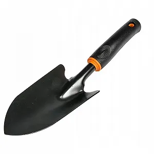 Кельма Квіткова STYLIZER, 8 см, нержавіюча сталь, чорна та помаранчева - Фото 1