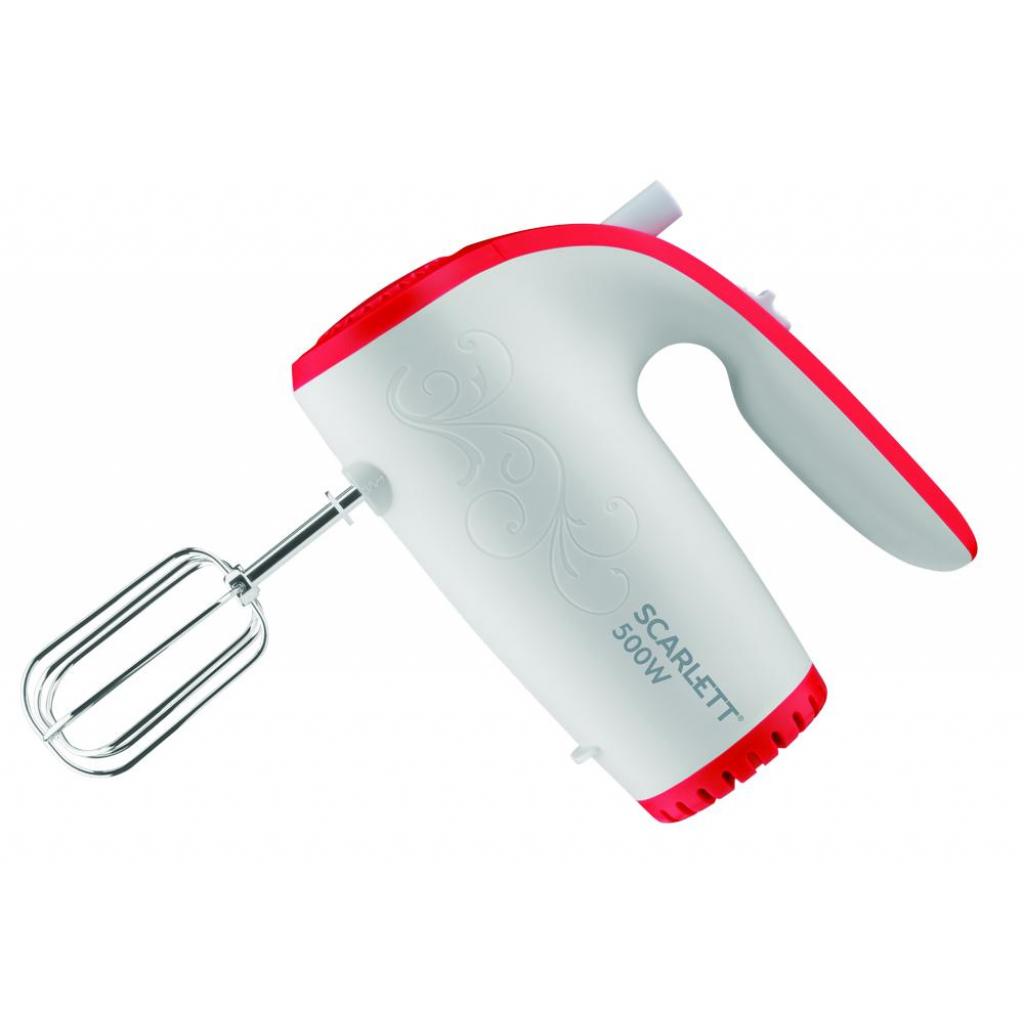 Миксеры Scarlett SC HM 40S06 White-Red SCHM40S06 White-Red, фото №1