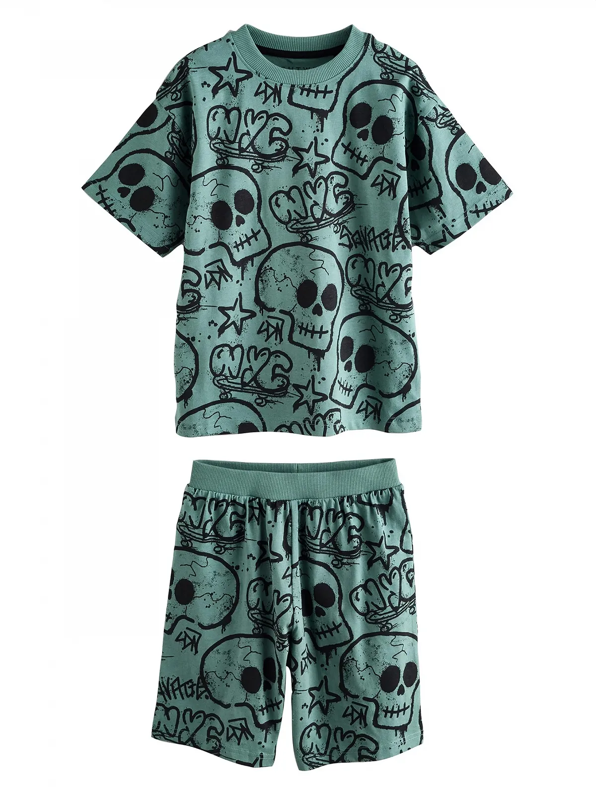 Пижама NEXT с шортами, 3 шт, 100% хлопок, фото №6 Пижама NEXT с шортами, 3 шт, 100% хлопок, фото №6