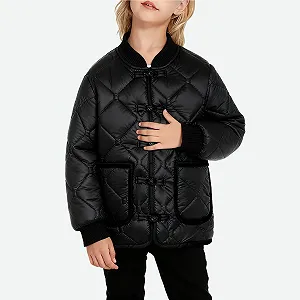 Куртка стьобана SYDUZAX для дівчат synthetic.ua - Фото 1