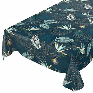 Скатертина Anro Washable Oilcloth Marble Grey - Фото 1