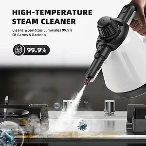 Пароочисник ручний 1050 W 350 ml з 10 аксесуарами synthetic.ua - Фото 1