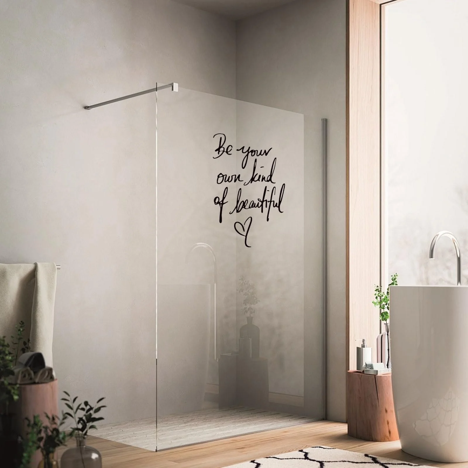 Наклейки на стіну Motivational Sayings Quotes Black 2 шт., фото №7