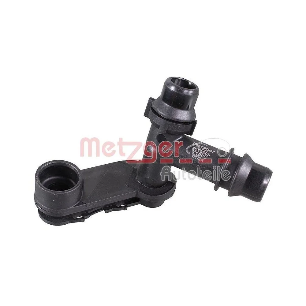 Фланец охлаждающей жидкости METZGER 4010595 для BMW радиатора двигателя левый нижний, фото №1