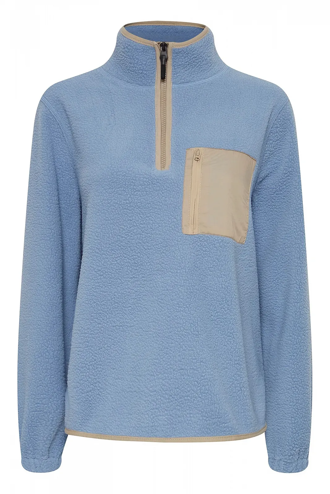 Женская толстовка OXMO by OXPiala Troyer с искусственным мехом, фото №1