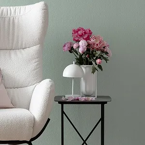 Настільна лампа KIA Бездротова Daylight 27 см Димування USB Біла synthetic.ua - Фото 1