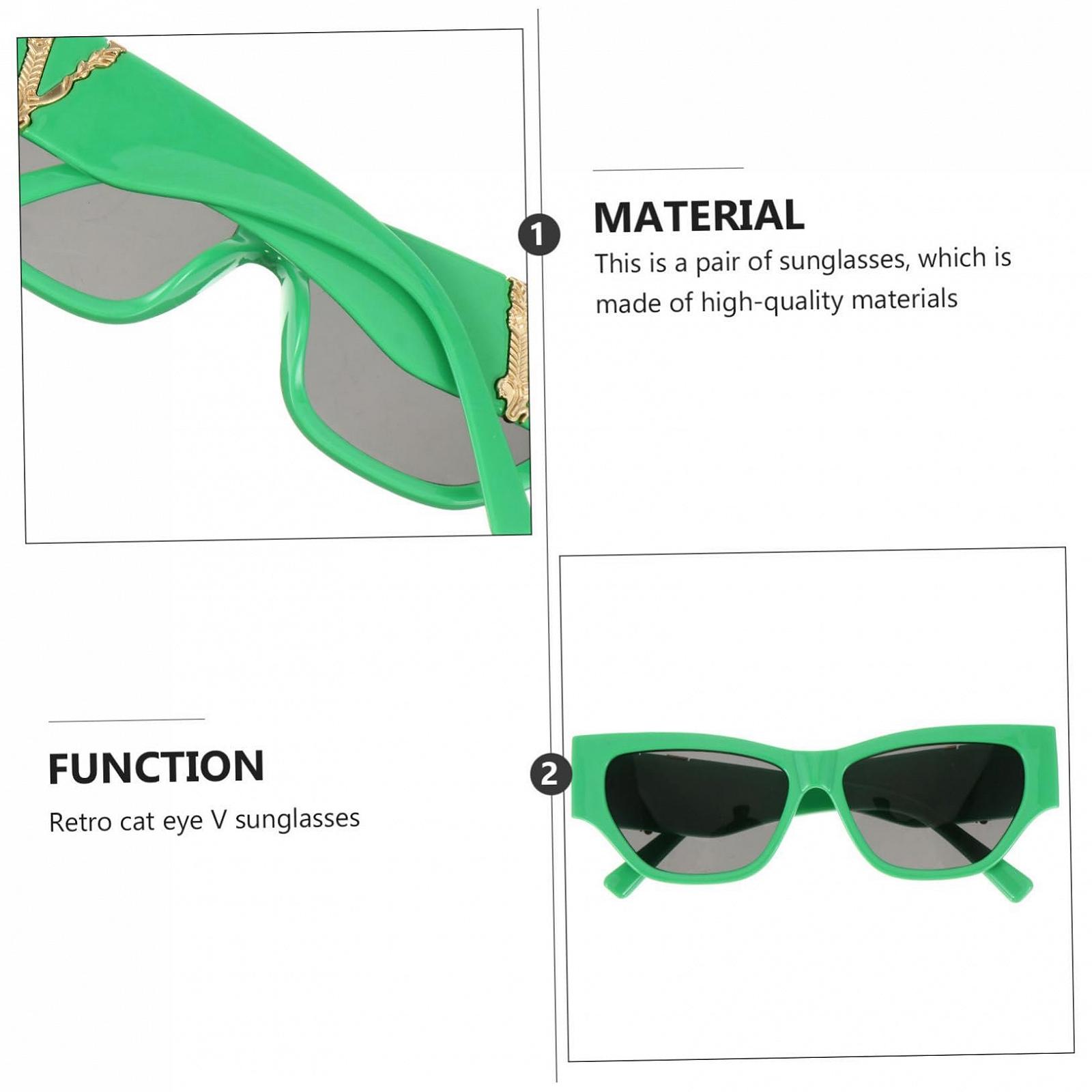 Сонцезахисні окуляри VALICLUD, 2 пари, з літерою V, фото №7