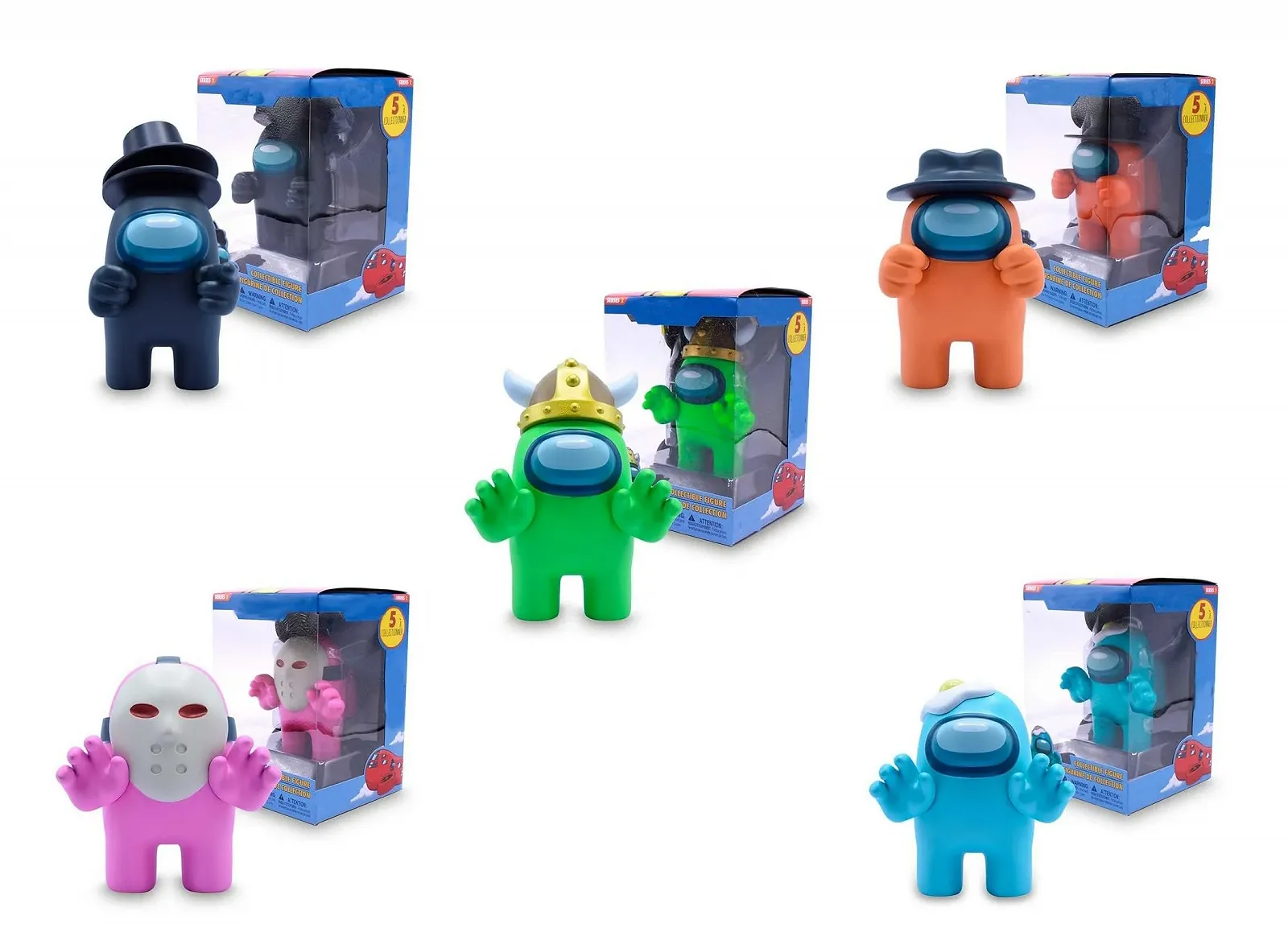 Фігурка Toikido Among Us Series 2 Aqua Egg 18 см у коробці, фото №1