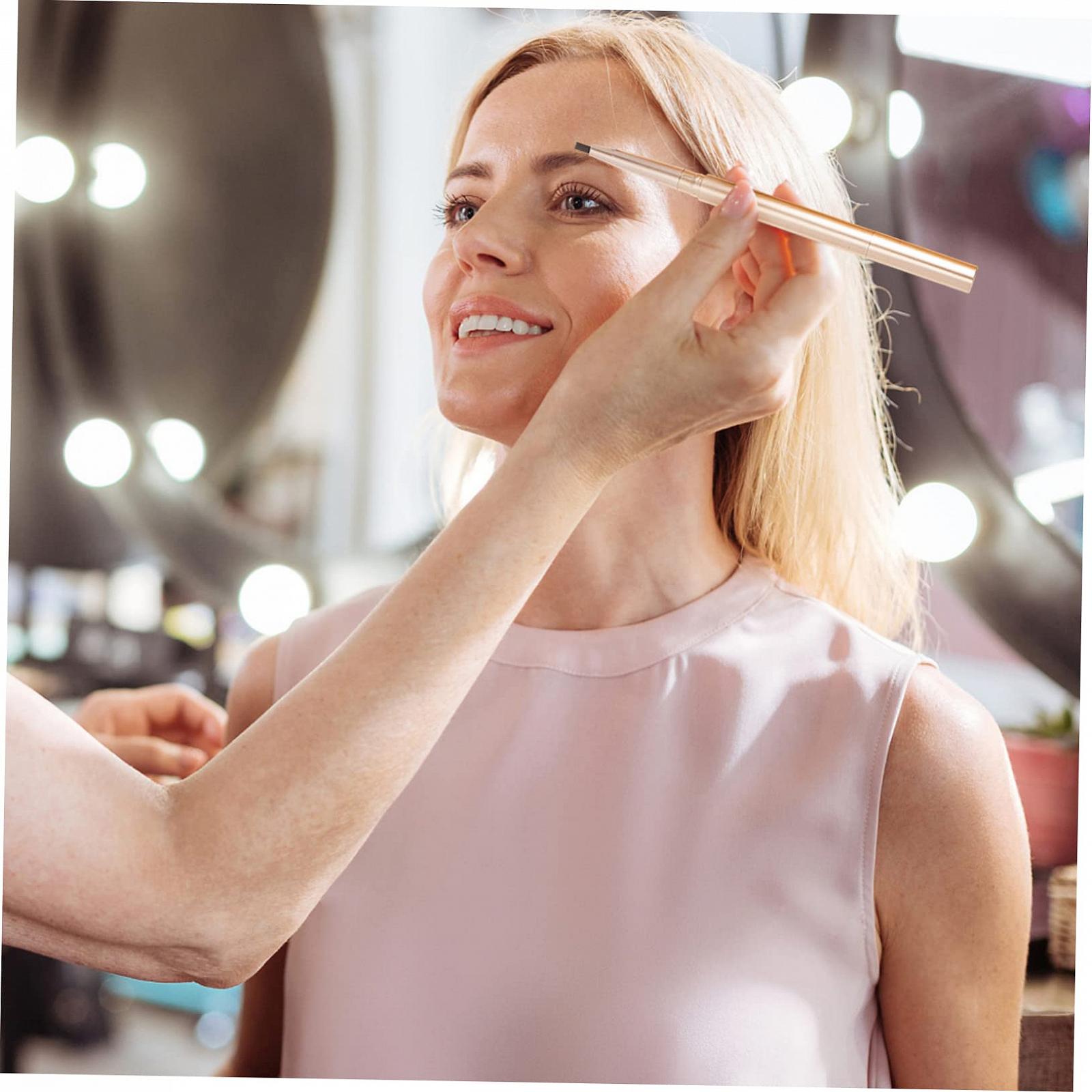 Олівець для брів Healvian 3 штуки з подвійною стороною Водостійкий Темно-коричневий, фото №6 Олівець для брів Healvian 3 штуки з подвійною стороною Водостійкий Темно-коричневий, фото №6