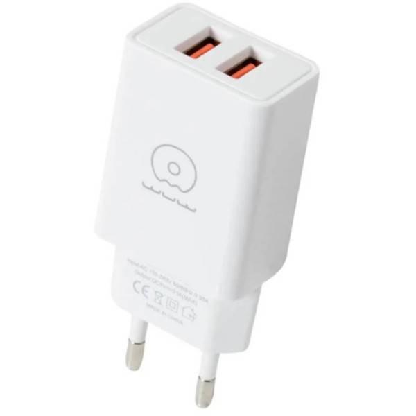 Сетевое зарядное устройство WUW T55 Кабель Lightning, фото №1 Сетевое зарядное устройство WUW T55 Кабель Lightning, фото №1