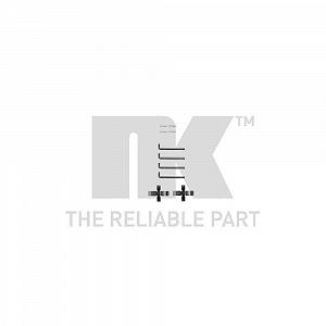 Комплект аксесуарів, гальмівна колодка дискового гальма NK 7910968 для заднього моста - Фото 1