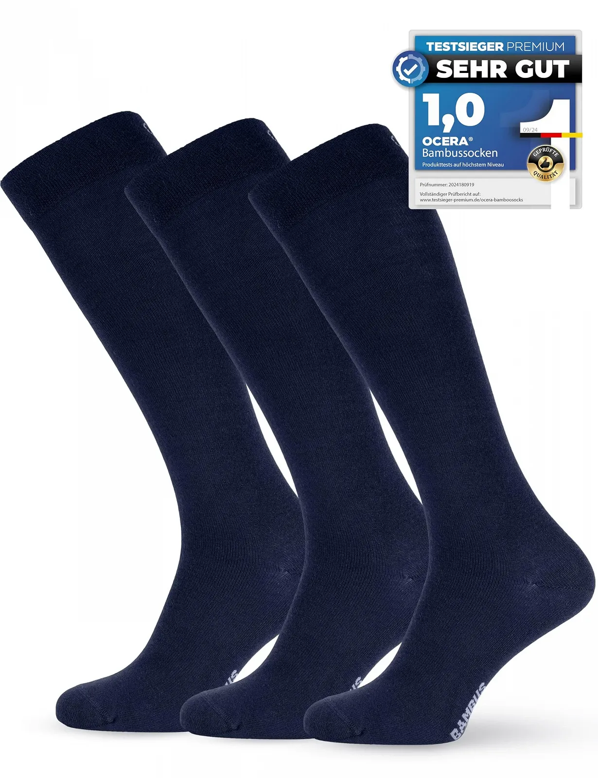 Шкарпетки до коліна OCERA Bamboo (Унісекс), фото №1 Шкарпетки до коліна OCERA Bamboo (Унісекс), фото №1