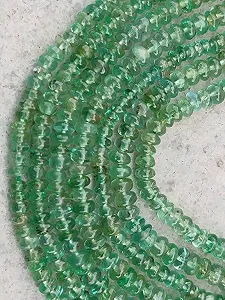 Бусины из натурального изумруда, ограненные, 2.5 мм, нить длиной 15 см, ожерелья, браслета synthetic.ua - Фото 1
