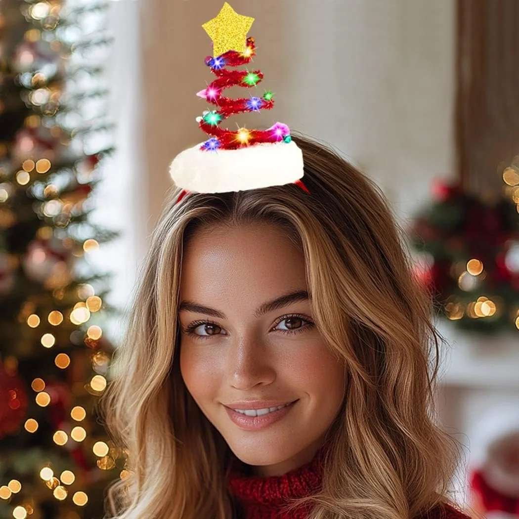 Обруч Різдвяний Світлодіодний, фото №2