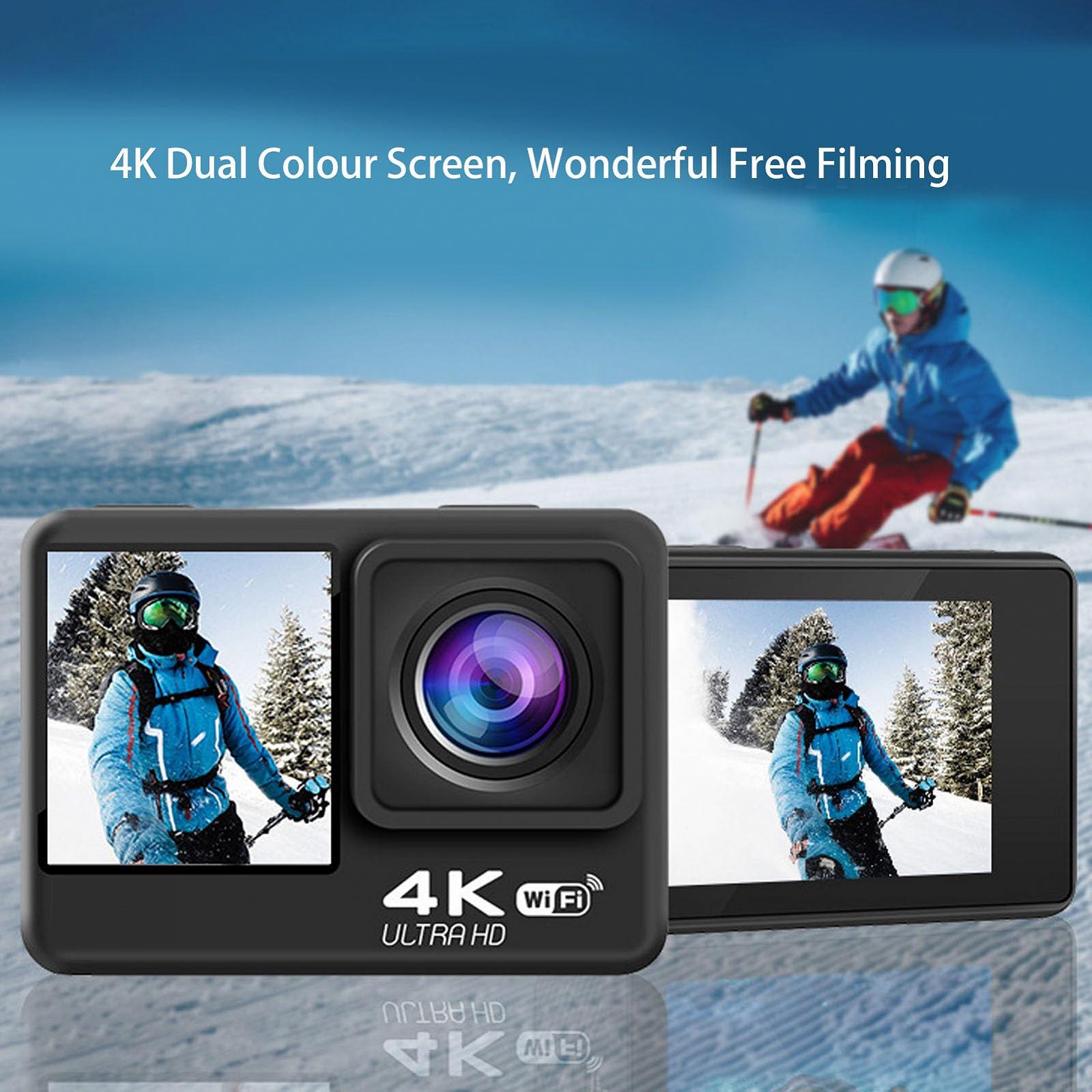 Камера VBESTLIFE 4K 20MP WiFi 24M Водонепроницаемая Подводная Камера с Двойным Экраном, Пультом Дистанционного Управления, фото №2 Камера VBESTLIFE 4K 20MP WiFi 24M Водонепроницаемая Подводная Камера с Двойным Экраном, Пультом Дистанционного Управления, фото №2