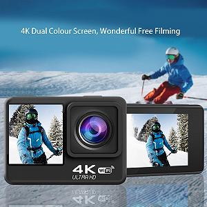 Камера VBESTLIFE 4K 20MP WiFi 24M Водонепроницаемая Подводная Камера с Двойным Экраном, Пультом Дистанционного Управления цена на synthetic.ua - Фото 1 Камера VBESTLIFE 4K 20MP WiFi 24M Водонепроницаемая Подводная Камера с Двойным Экраном, Пультом Дистанционного Управления synthetic.ua - Фото 1