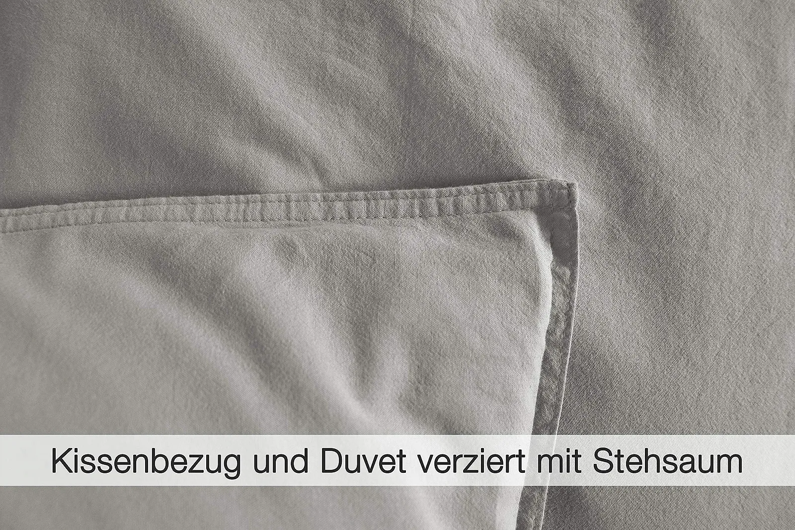 Постільна білизна Jilda-tex Lisbon органічна бавовна ефект потертості Made in Green, фото №3