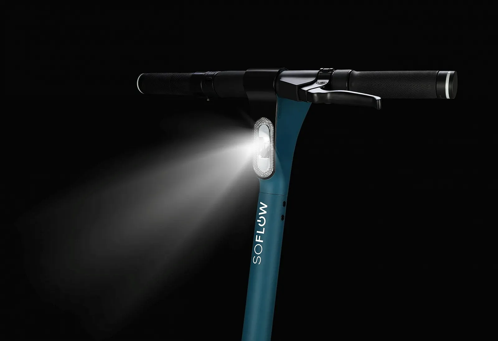 Электросамокат SOFLOW SO ONE+ / 40 км запас хода / 500 Вт / 9" колеса / 120 кг нагрузка / 25 км/ч /  Синий (WO vers.), фото №8