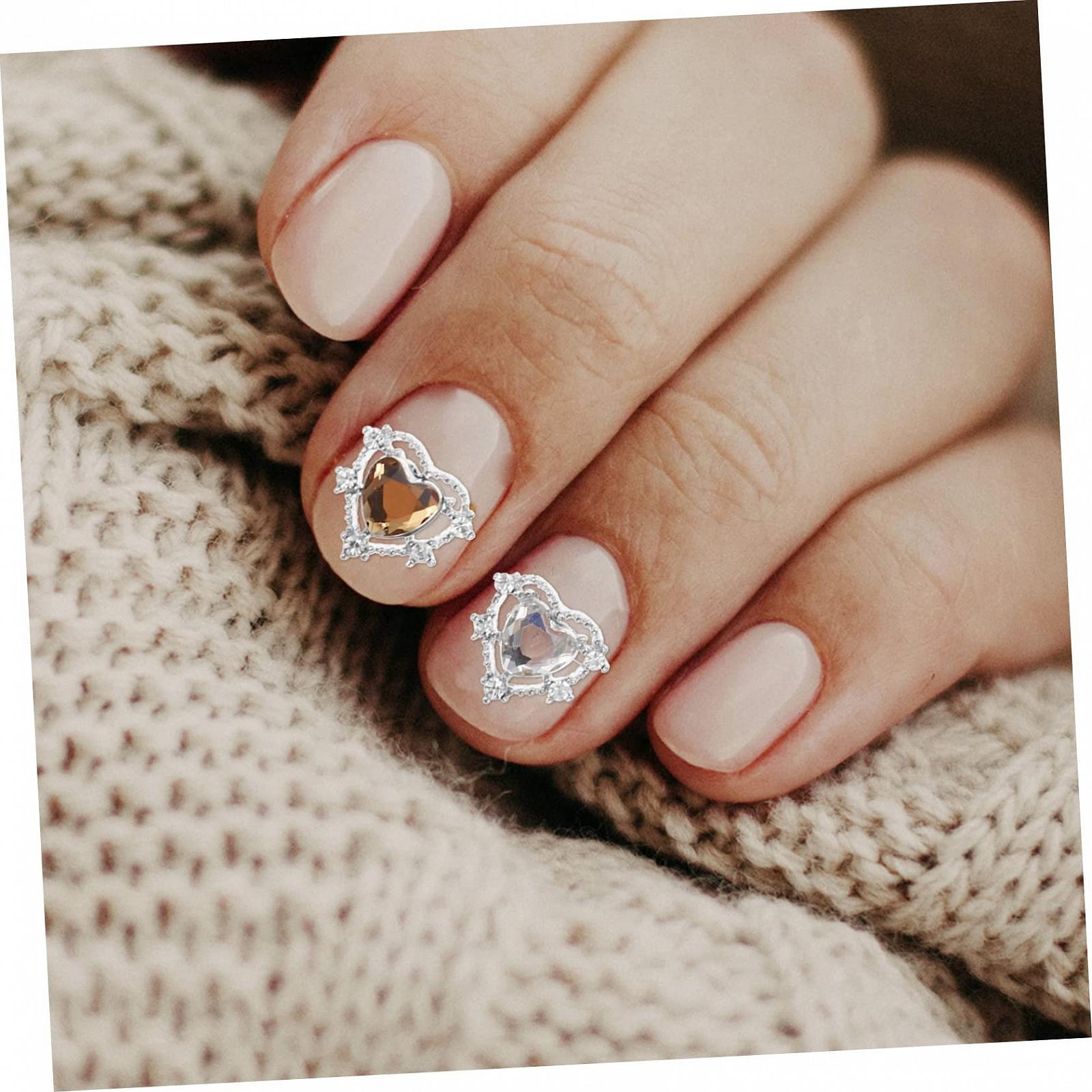 Стразы для ногтей FRCOLOR 20 шт. Блестящие украшения для маникюра для творческого дизайна ногтей Многофункциональные для ногтей, мобильных телефонов и поделок, фото №6