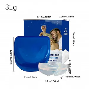 Капа від хропіння Регульована Зменшує хропіння та скреготіння зубами 4.5 x 6.5 x 2.5 см ціна на synthetic.ua - Фото 1 Капа від хропіння Регульована Зменшує хропіння та скреготіння зубами 4.5 x 6.5 x 2.5 см synthetic.ua - Фото 1