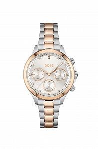 Жіночий годинник Кварцовий з мультициферблатом BOSS Hera Collection 1502564, багатокольоровий, класичний - Фото 1