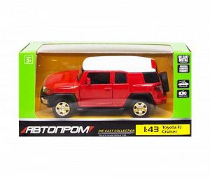 Машинка Toyota FJ Cruiser из серии Автопром красный [tsi149465-TSI] - Фото 1
