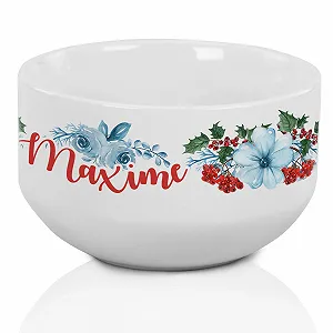 Тарелка для хлопьев GRAZDesign Рождественский мотив для детей и взрослых, Керамика - Фото 1