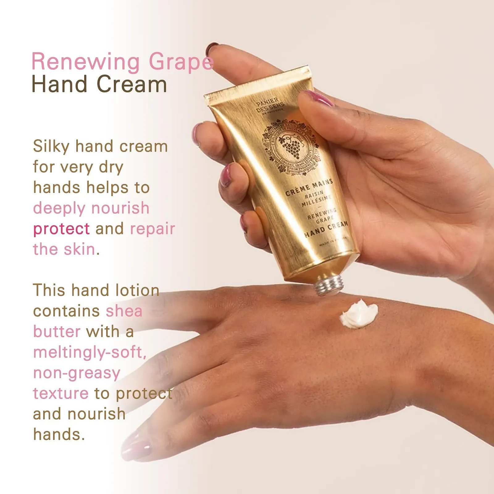 Крем для рук Panier des Sens Grape для дуже сухої шкіри 75 мл, фото №4 Крем для рук Panier des Sens Grape для дуже сухої шкіри 75 мл, фото №4