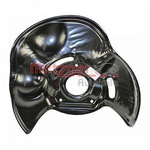 Щит тормозного диска METZGER 6115100 для MERCEDES-BENZ, передний мост справа synthetic.ua - Фото 1