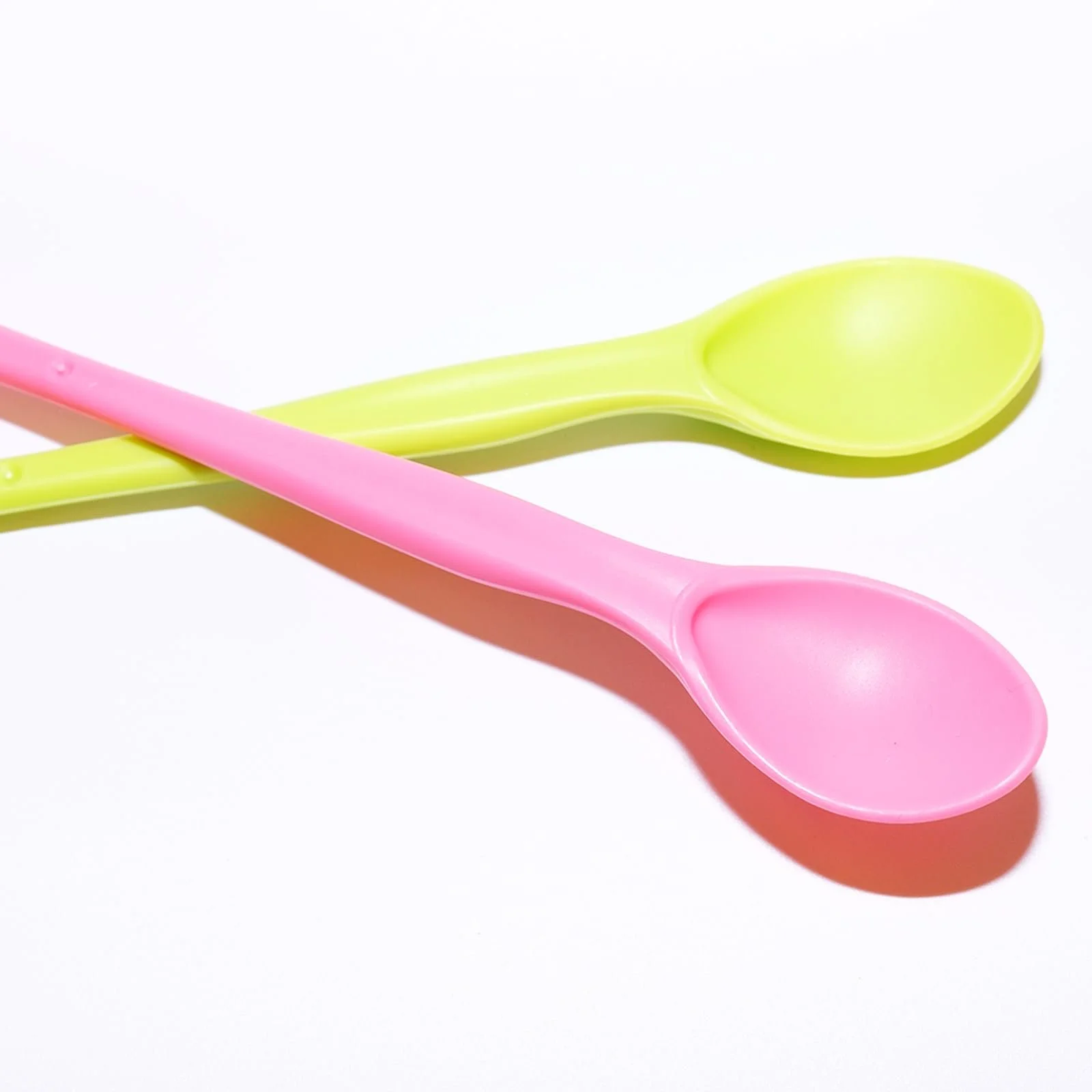 Набір ложок Пластикові різнокольорові, 6 шт, фото №5