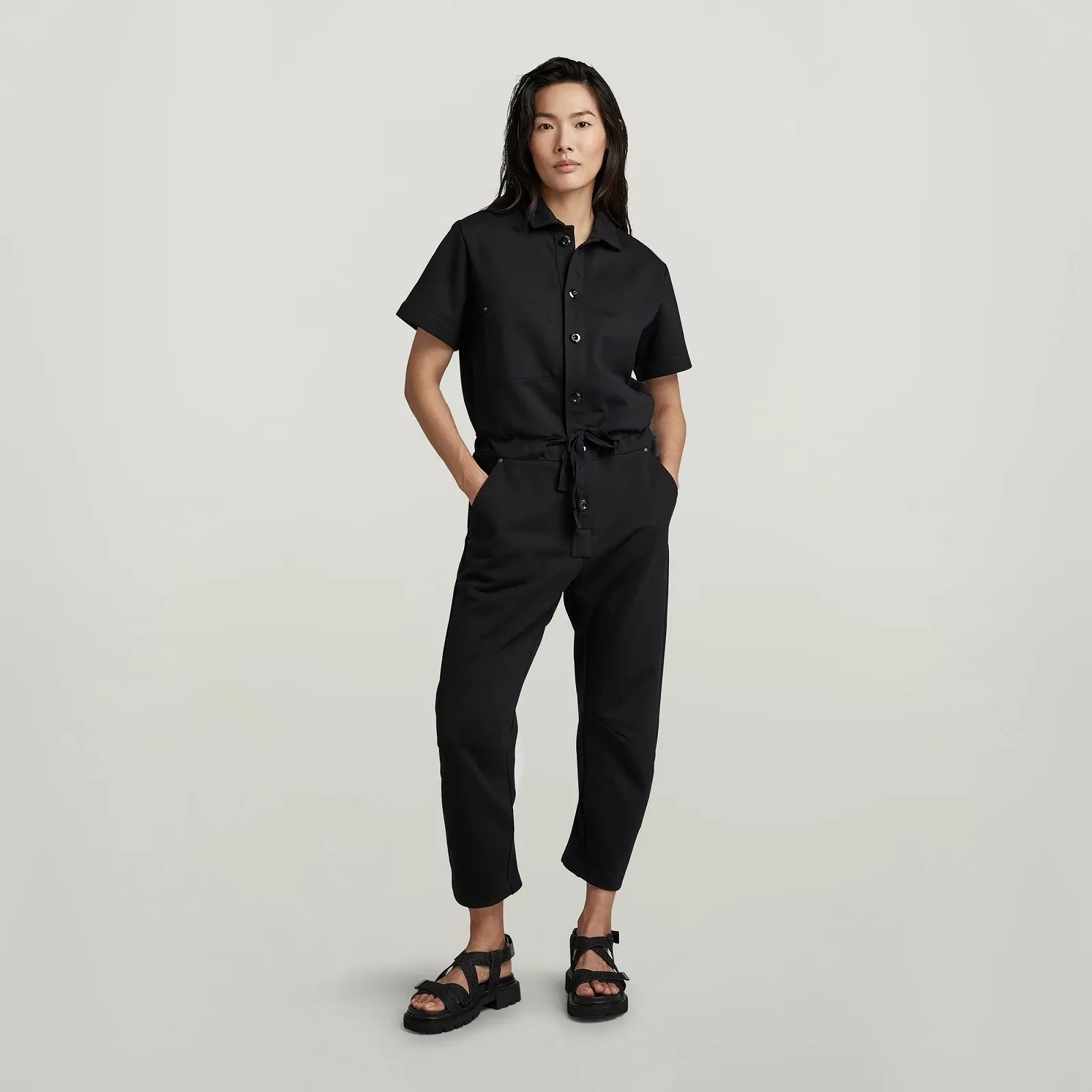 Жіночий комбінезон G-Star Worker Jersey Jumpsuit Yokosuka Jersey - S, фото №1