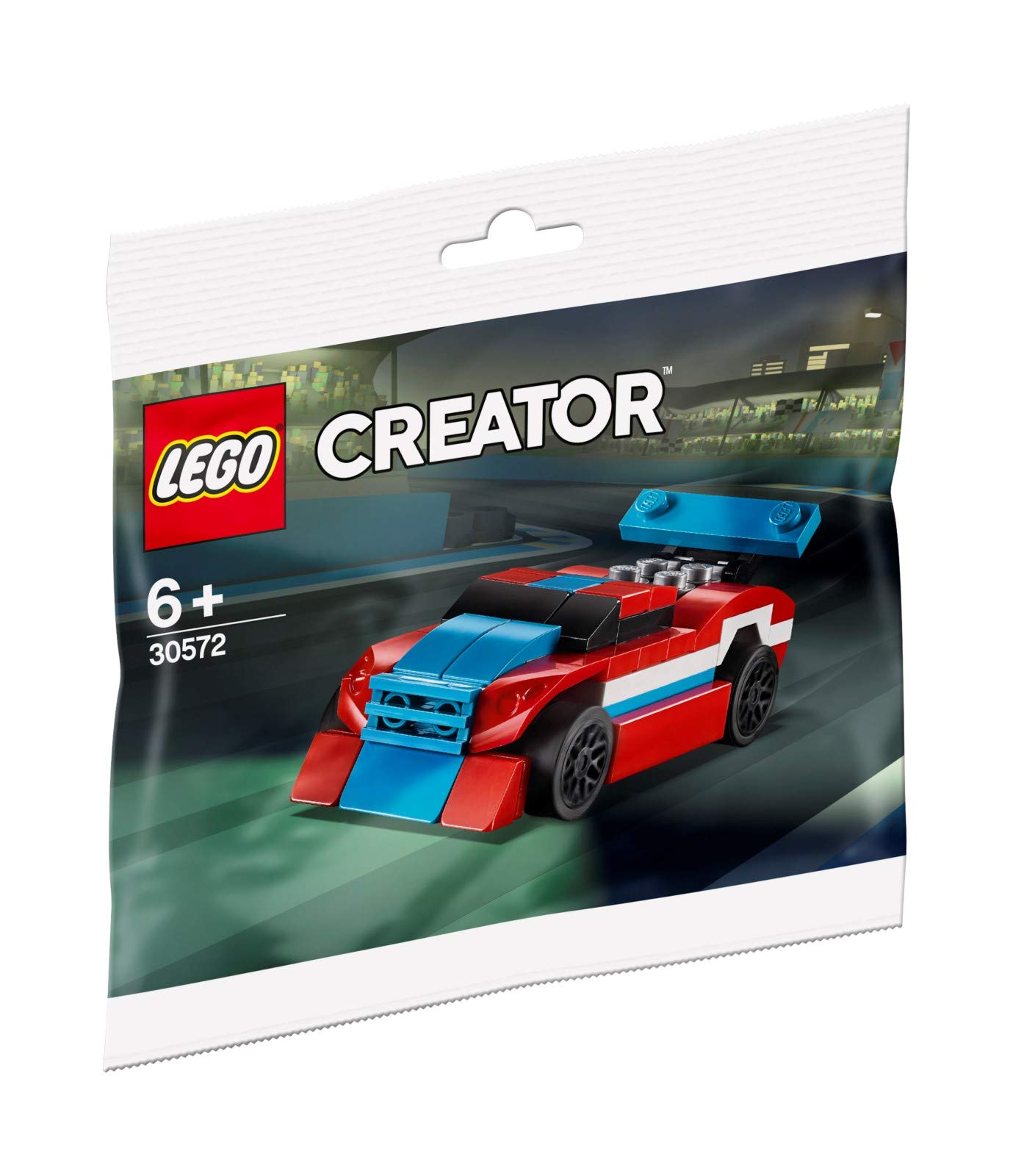 Конструктор Lego Racing Car Поліетиленовий пакунок Задній спойлер, фото №1