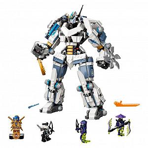 Конструктор LEGO Ninjago Битва робота-титана Зейна 840 деталей 71738 synthetic.ua - Фото 1